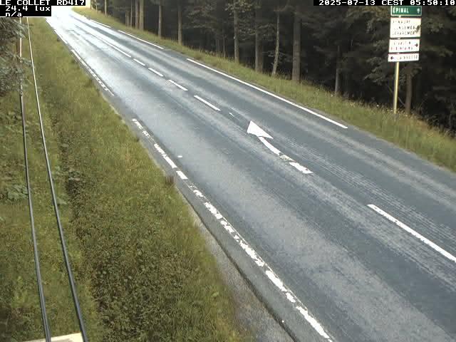 Caméra du Collet sur la route de Colmar (D417)