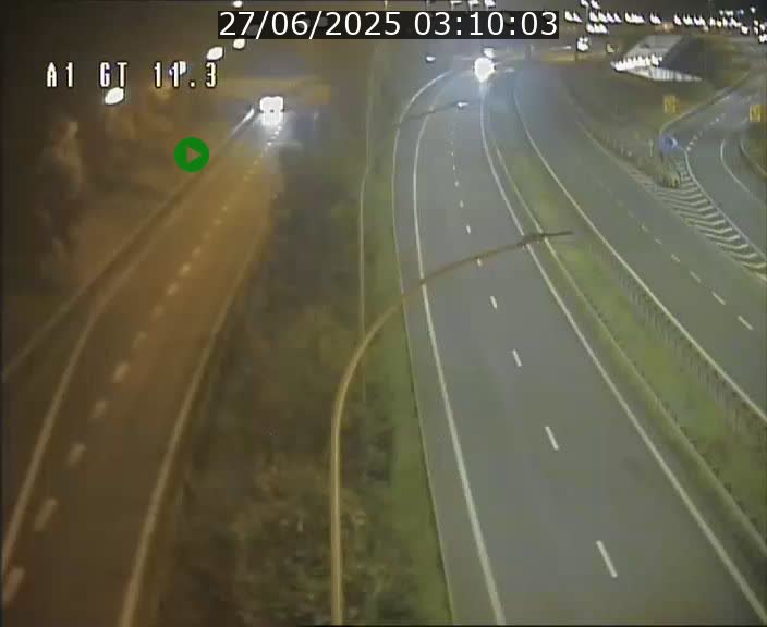 Traffic live webcam Luxembourg Senningerberg - A1 direction Allemagne - BK 11.3