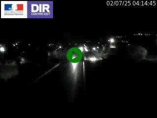 Caméra autoroute à Saint-Etienne (Les Littes) à hauteur du Ikea Saint-Etienne sur l'A72 en direction de Roanne