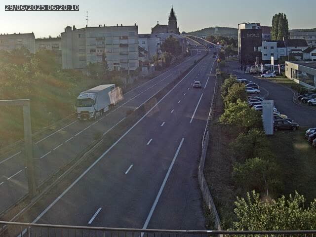 Caméra autoroute France - A31, Thionville direction Metz