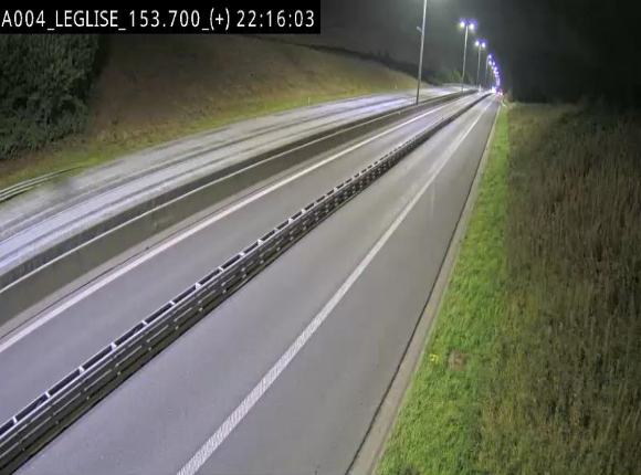 Webcam autoroute E411 à hauteur de Léglise, en direction de Luxembourg
