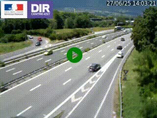 Caméra routière à hauteur de la sortie 15 Chambéry-centre au PK 4,103 en direction d'Albertville