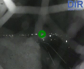 Webcam au début de l'A84 sur le périphérique Ouest de Caen (N814) à hauteur de la sortie 9, Porte de Bretagne