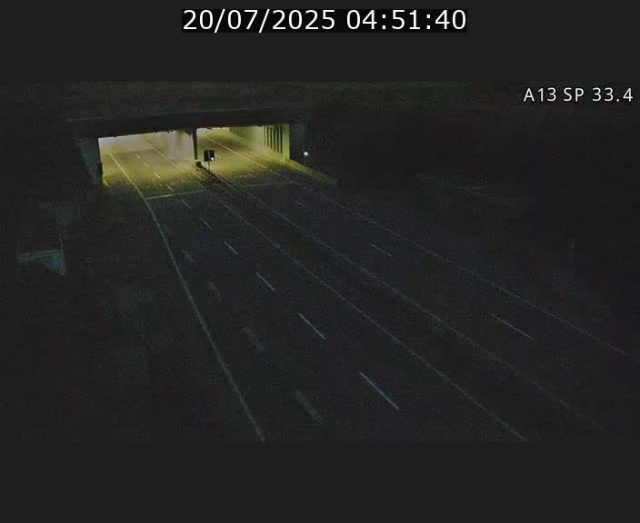 Webcam trafic sur A13 à hauteur d'Altwies en direction de Mondorf-les-bains et en provenance de l'Allemagne