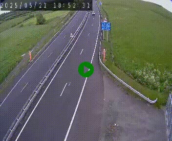 Caméra autoroute A75 à hauteur du col de la Fageole en direction de Clermont-Ferrand