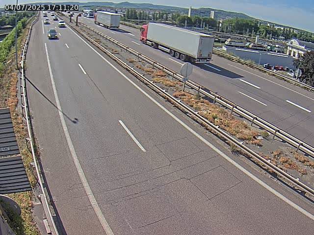 Caméra autoroute France - A31, Yutz direction Metz