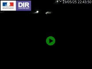 Webcam traffic à Grenoble-sud sur l'autoroute A480. Vue orientée vers l'entrée et la sortie de Grenoble
