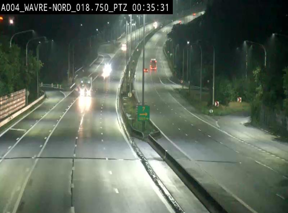Webcam traffic E411(A4) - BK 18.7 - Bierges (Wavre Nord)
