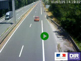 Webcam sur la nationale N90 à Gilly-sur-Isère, en direction et à proximité d'Albertville