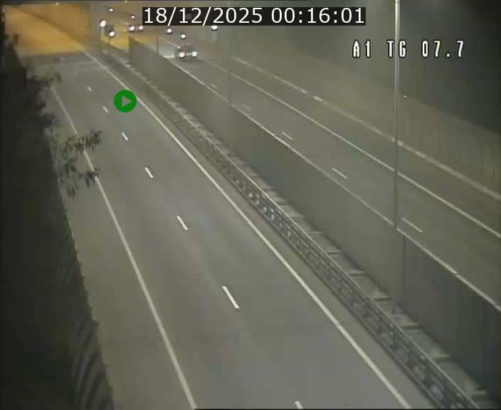 Traffic live webcam Luxembourg Kirchberg - A1 direction Luxembourg-ville - BK 7.7