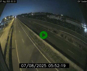 Webcam sur la N165 à hauteur de Caudan, dans le Morbihan.