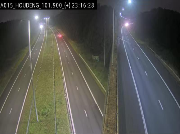 Webcam autoroute Belgique - Houdeng-Goegnies - Jonction E19/E42 direction Tournai/Mons - BK 101.85