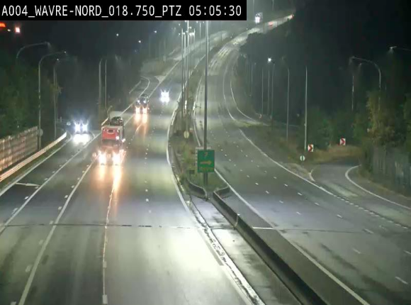 Webcam traffic E411(A4) - BK 18.7 - Bierges (Wavre Nord)