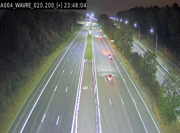 Webcam @ Wavre-sud KP 19.6, A4/E411
