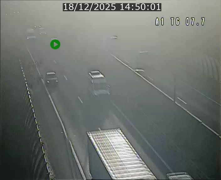 Traffic live webcam Luxembourg Kirchberg - A1 direction Luxembourg-ville - BK 7.7