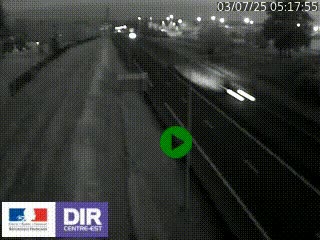 Webcam à Mably, à proximité de Roanne en direction de Moulins sur la N7