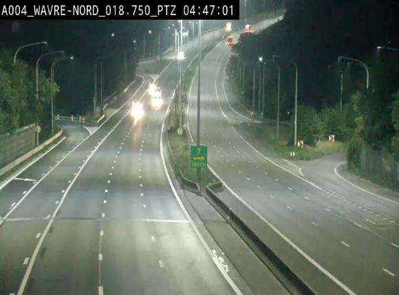 Webcam traffic E411(A4) - BK 18.7 - Bierges (Wavre Nord)