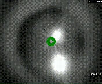 Webcam au carrefour de la croisade, à la jonction entre la N22 et la N320, avant le poste de douane franco-andorrane. Webcam à 1790 mètres d'altitude