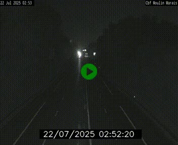 Webcam sur le périphérique de Nantes (N844) entre la Porte de Saint-Luce et la Porte d'Anjou, à l'est de la ville