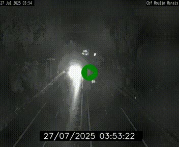 Webcam sur le périphérique de Nantes (N844) entre la Porte de Saint-Luce et la Porte d'Anjou, à l'est de la ville