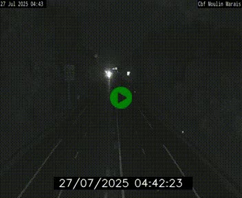 Webcam sur le périphérique de Nantes (N844) entre la Porte de Saint-Luce et la Porte d'Anjou, à l'est de la ville