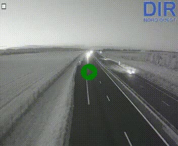 Webcam sur A84 à hauteur de l'échangeur de Poilley avec la N175, au sud d'Avranches