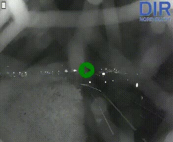 Webcam au début de l'A84 sur le périphérique Ouest de Caen (N814) à hauteur de la sortie 9, Porte de Bretagne