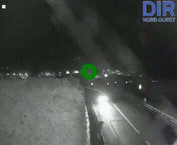Webcam au début de l'A84 sur le périphérique Ouest de Caen (N814) à hauteur de la sortie 9, Porte de Bretagne
