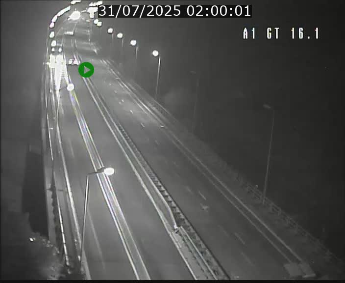 Traffic live webcam Luxembourg Niederanven - A1 direction Allemagne - BK 16.1