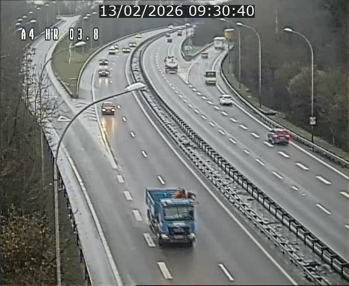 Webcam traffic A4 Luxembourg - BK 3.8 - Leudelange (direction Esch sur Alzette)
