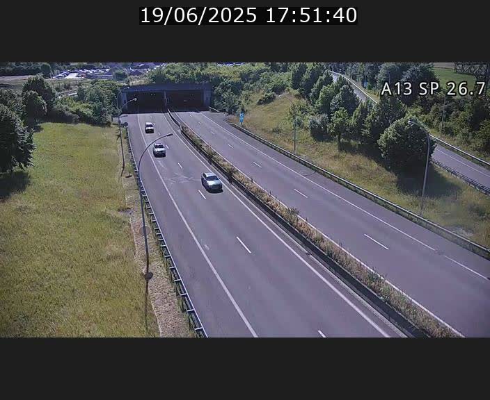 Traffic live webcam Luxembourg Frisange - A13 direction Luxembourg-ville - BK 26.7