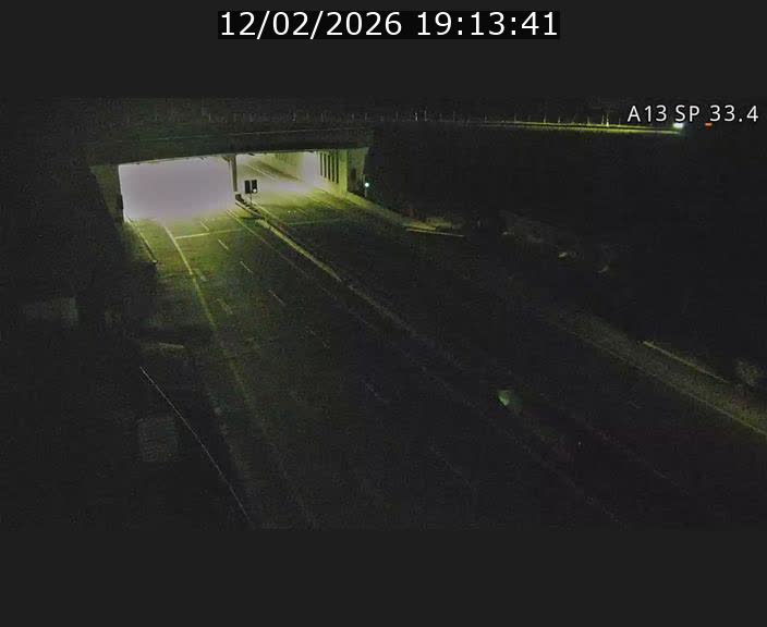 Webcam trafic sur A13 à hauteur d'Altwies en direction de Mondorf-les-bains et en provenance de l'Allemagne