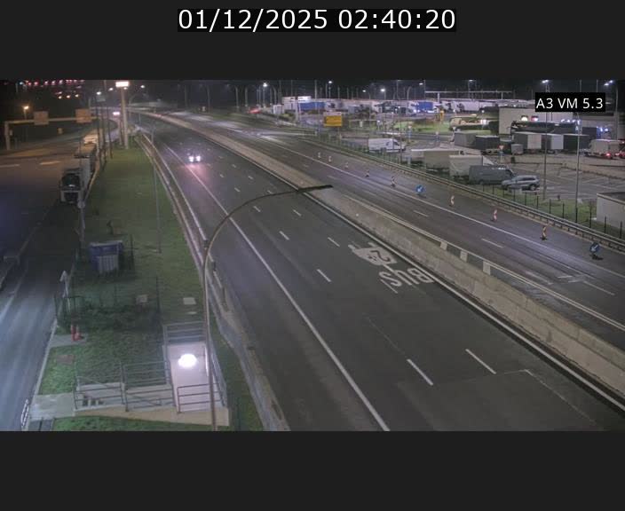 Traffic live webcam Luxembourg Aire de Berchem - A3 - BK 5 - direction France