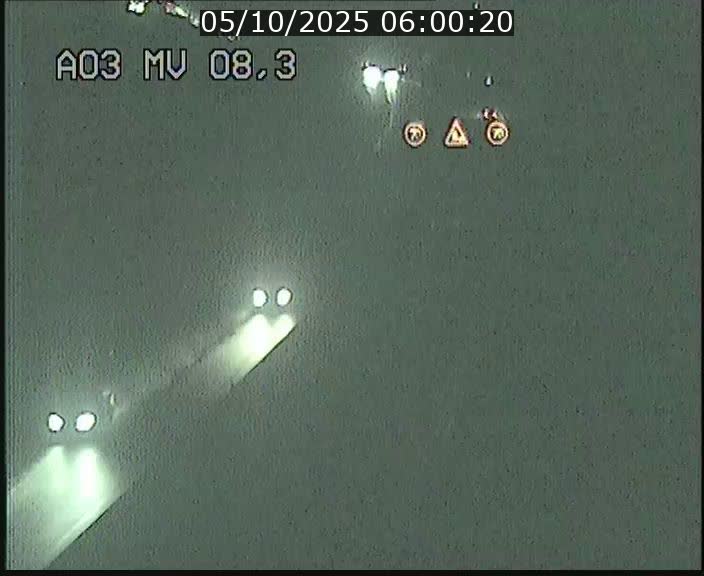 Webcam Autoroute après la Croix de Bettembourg en direction de Luxembourg sur l'A3