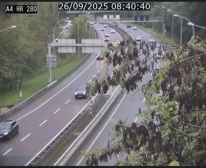 Webcam traffic A4 Luxembourg - BK 0.2 - P+R Bouillon (direction Luxembourg)