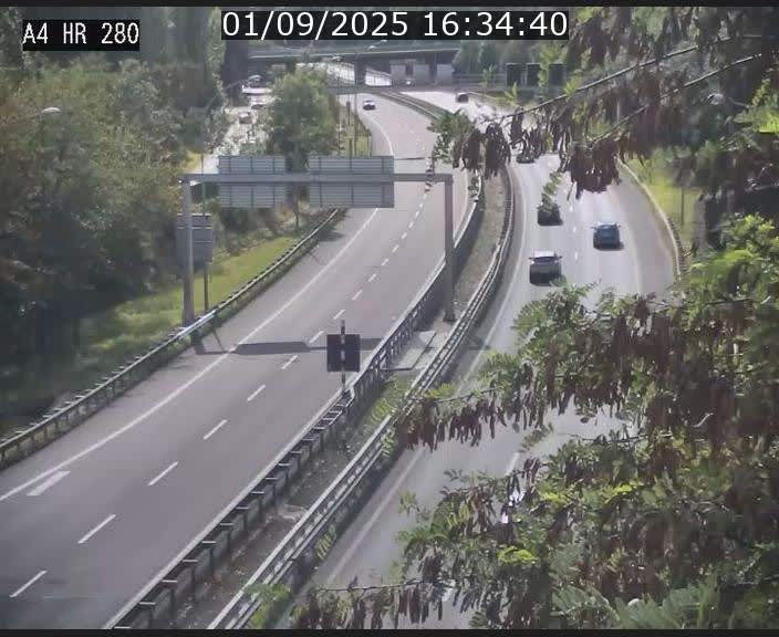 Webcam traffic A4 Luxembourg - BK 0.2 - P+R Bouillon (direction Luxembourg)