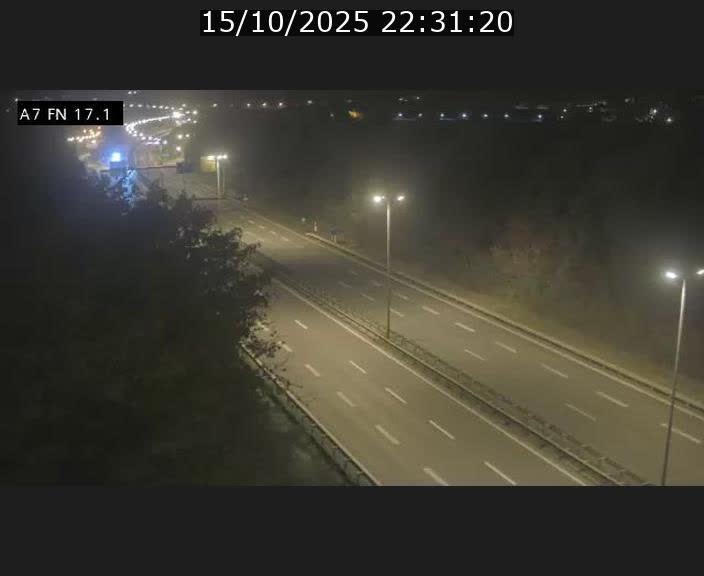 Caméra trafic Luxembourg - A7, Merscherbierg direction Mersch