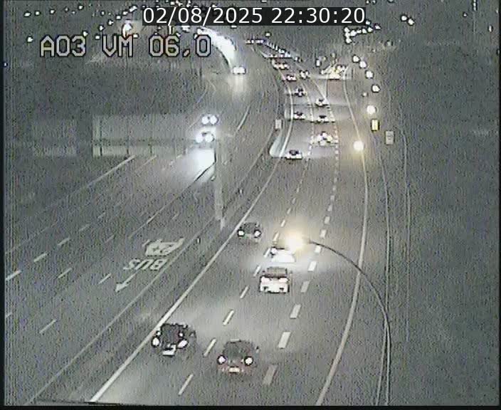 Traffic live webcam Luxembourg Aire de Berchem - A3 - BK 6 - direction France