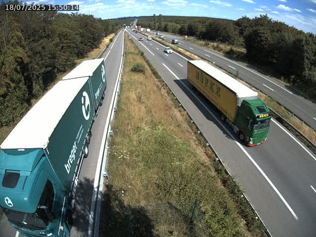 Caméra autoroute France - A31, Velaine-en-Haye direction Nancy
