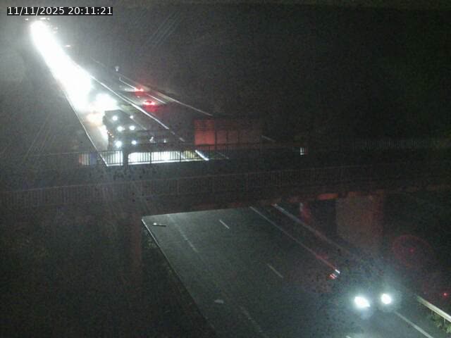 Caméra autoroute France - A31, Zoufftgen direction Luxembourg-ville, à la frontière entre la France et le Luxembourg