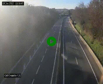 Webcam routière au début de la N10, au sud de Poitiers, proche de la jonction avec l'A10