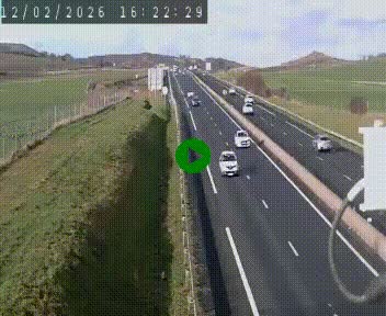 Caméra autoroute A75 à hauteur de Le Crest, en direction de Montpellier