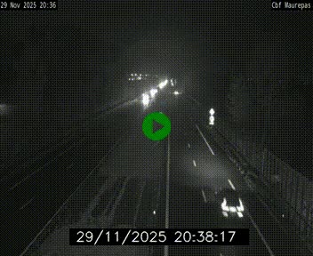 Webcam sur le périphérique de Rennes (N136) à hauteur de Maurepas, au nord de la ville
