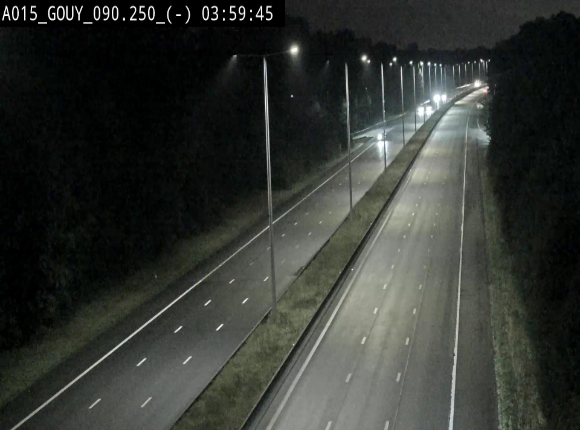 Webcam autoroute Belgique - Gouy-lez-piéton - E42 - BK 90.3