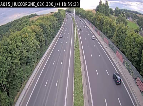 Webcam autoroute Belgique - Viaduc de Huccorgne - E42 