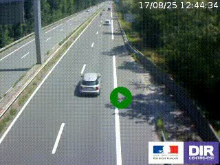 Webcam sur la nationale N90 à Gilly-sur-Isère, en direction et à proximité d'Albertville