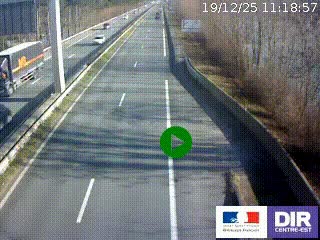 Webcam sur la nationale N90 à Gilly-sur-Isère, en direction et à proximité d'Albertville
