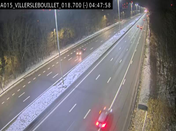 Webcam autoroute Belgique - Villers-le-Bouillet - E42 direction Liège - BK 18.7