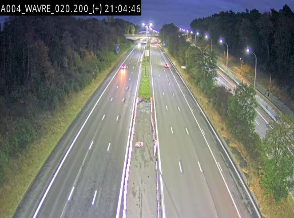 Webcam @ Wavre-sud KP 19.6, A4/E411