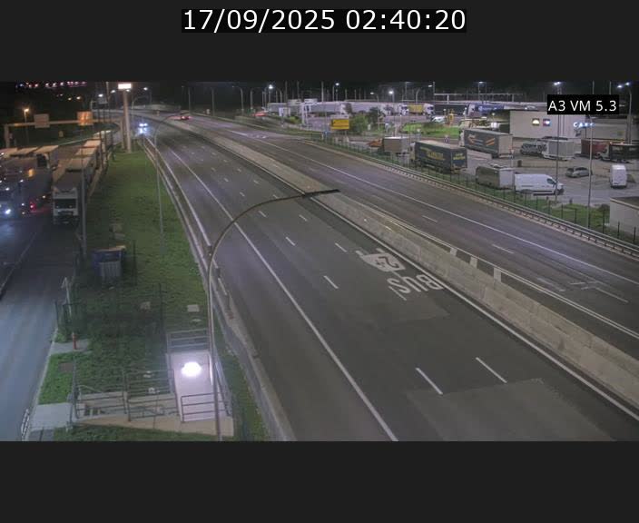 Traffic live webcam Luxembourg Aire de Berchem - A3 - BK 5 - direction France